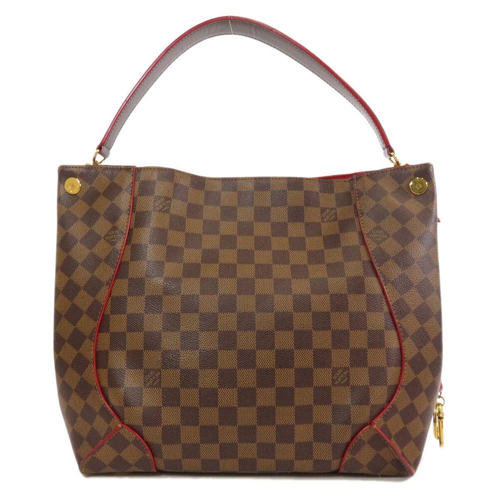 Louis Vuitton Bag Hobo Shoulder Damier Caissa Canvas Brown